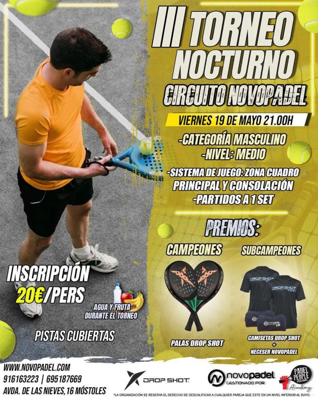 III TORNEO NOCTURNO NOVO