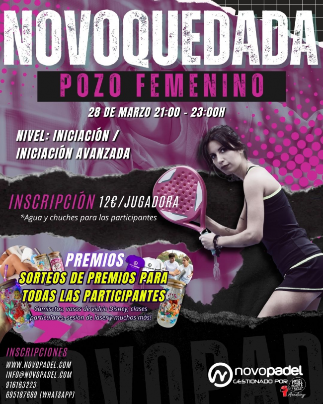 NOVOQUEDADA POZO FEMENINO 28 MAR 25