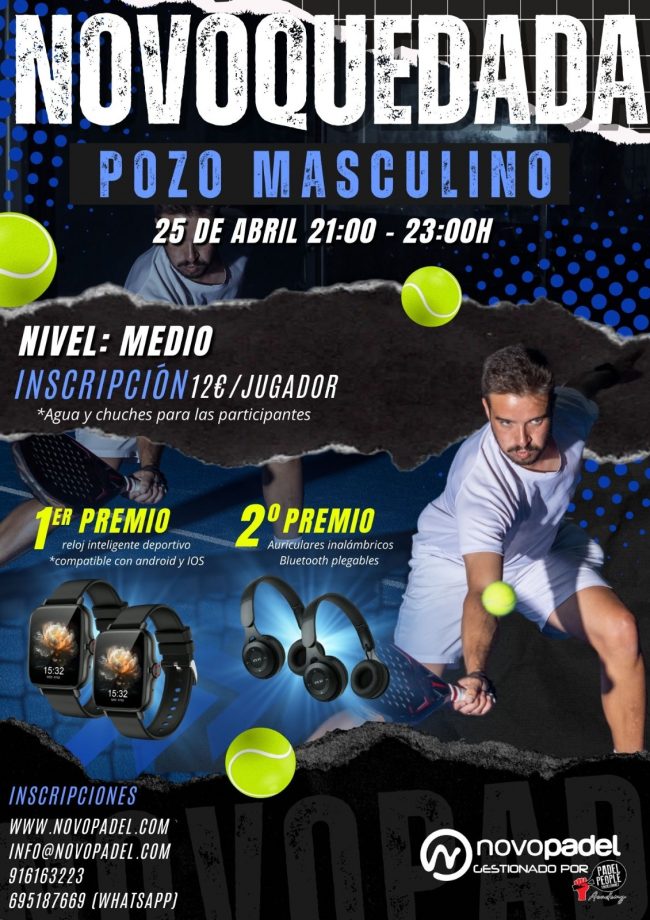 NOVOQUEDADA POZO MASCULINO 25 04 25