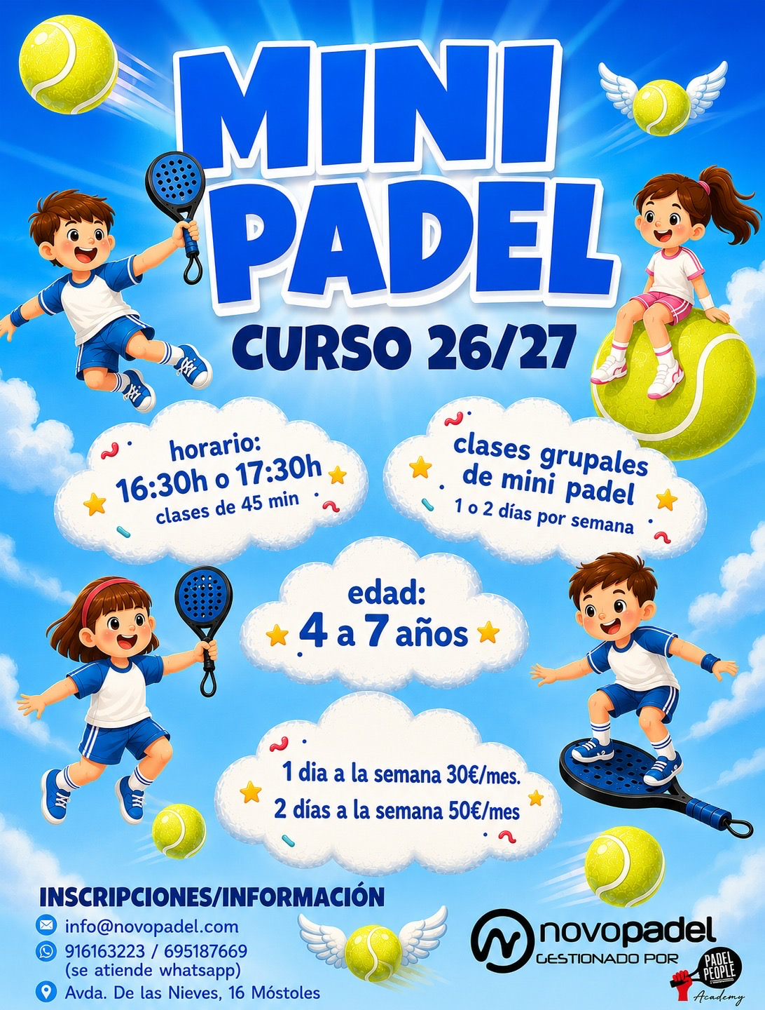 MINI PADEL CURSO 26-27